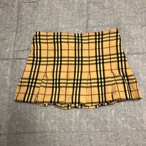 Burberry vintage mini skirt